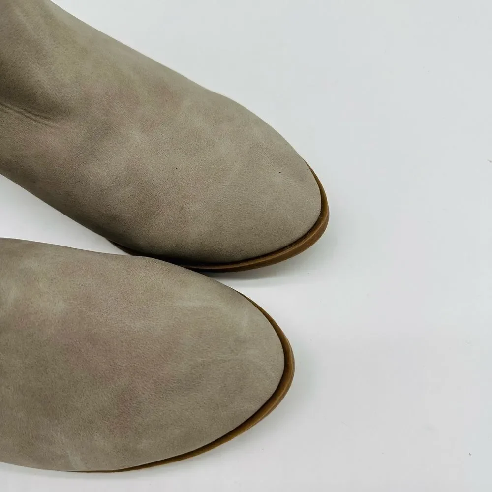 Report Footwear Women's Zipper Faux Leather Upper Corra Booties